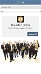 Mobile Screenshot of boulderbrass.org